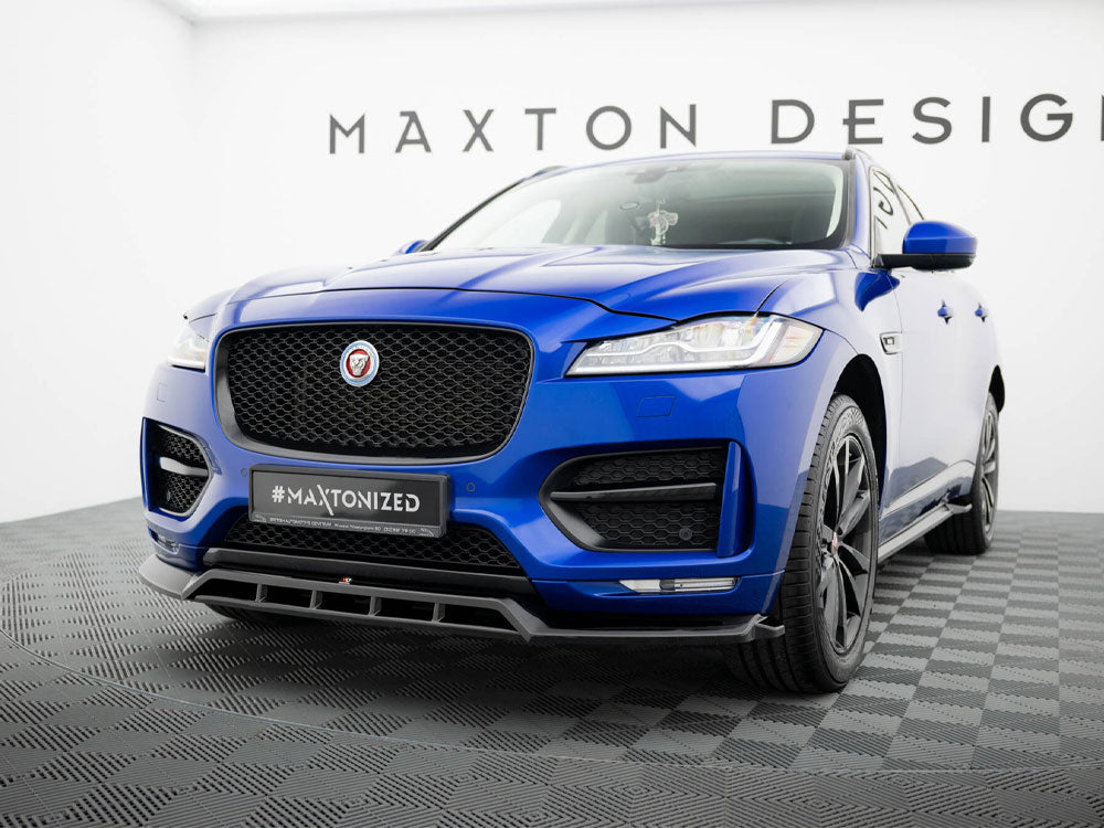 Maxton Design Front Splitter Jaguar F-Pace R-Sport Mk1 - JA-FP-1-RSPORT-FD1G+FD1RG - Image 2