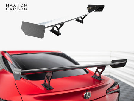 Maxton Design Carbon Spoiler With Internal Brackets Uprights Lexus LC - CF-LE-LC-500-WING5-INT-245-P - Image 1