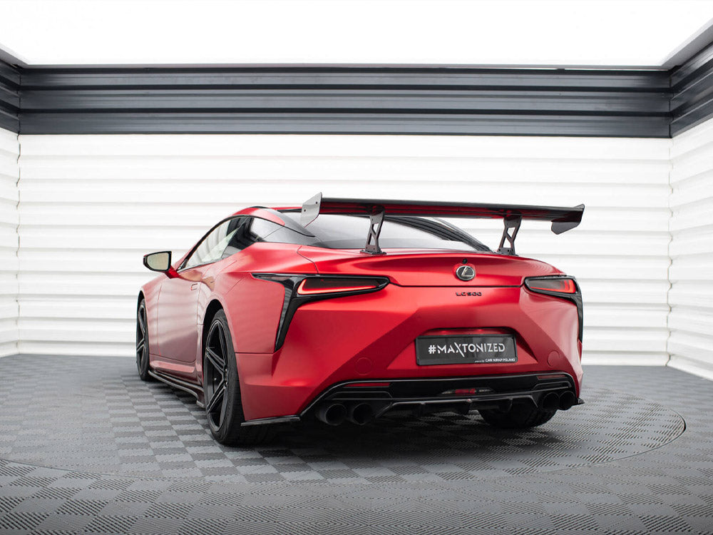 Maxton Design Carbon Spoiler With Internal Brackets Uprights Lexus LC - CF-LE-LC-500-WING5-INT-245-P - Image 2