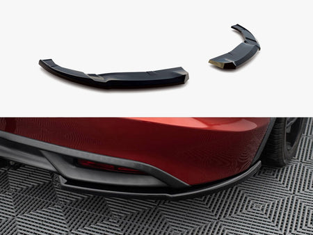 Rear Side Splitters Honda Civic Hatchback Mk9