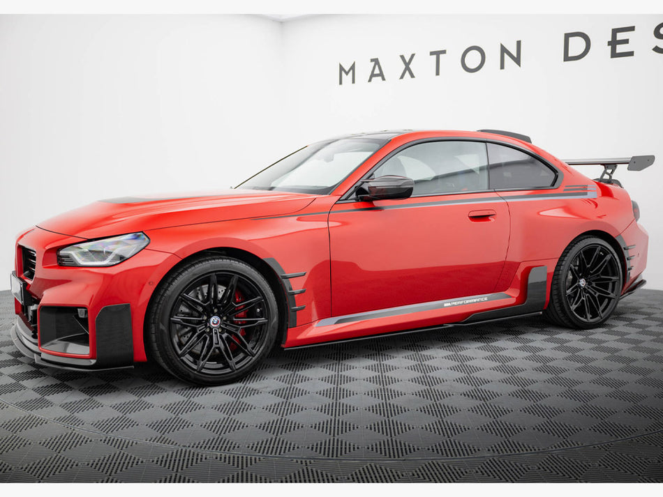 Maxton Design Side Skirts Diffusers BMW M2 M-Performance G87 - BM-M2-G87-MP-SD1G - Image 2