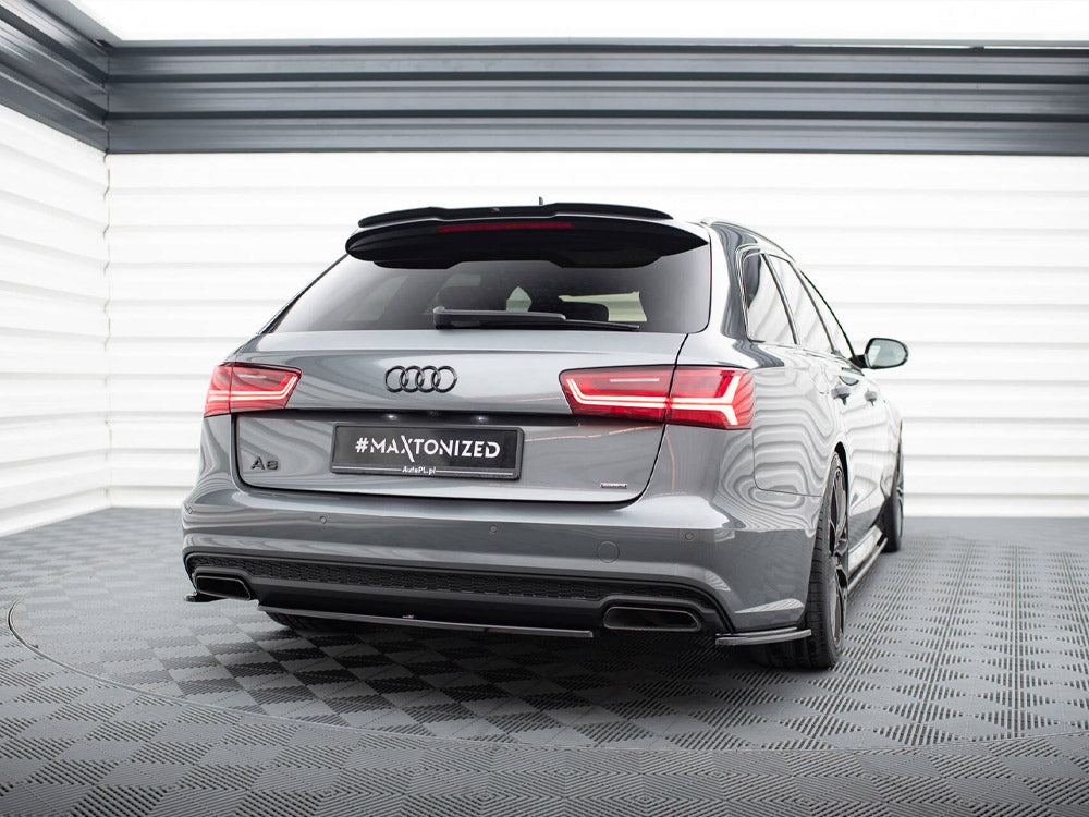Maxton Design Rear Splitter Audi A6 / A6 C7 S-Line / S6 C7 Facelift - AU-A6-C7F-SLINE-AV-RD1G - Image 2