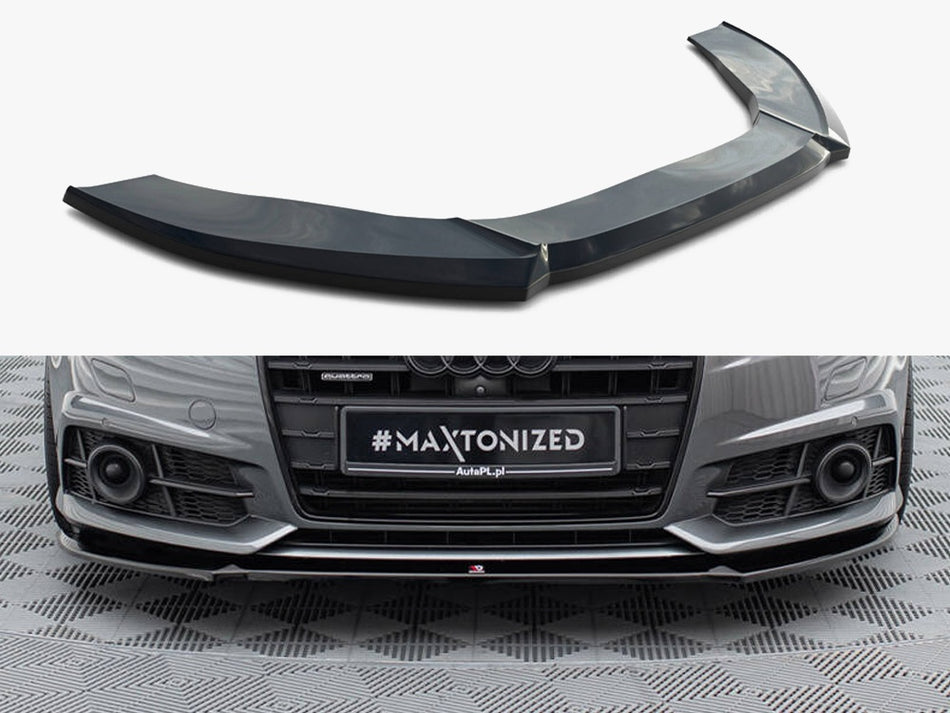 Maxton Design Front Splitter V.1 Audi A6 / A6 C7 S-Line / S6 C7 Facelift