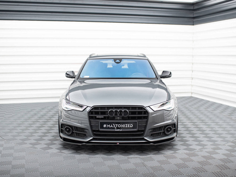 Maxton Design Front Splitter V.1 Audi A6 / A6 C7 S-Line / S6 C7 Facelift - AU-A6-C7F-SLINE-FD1G - Image 3