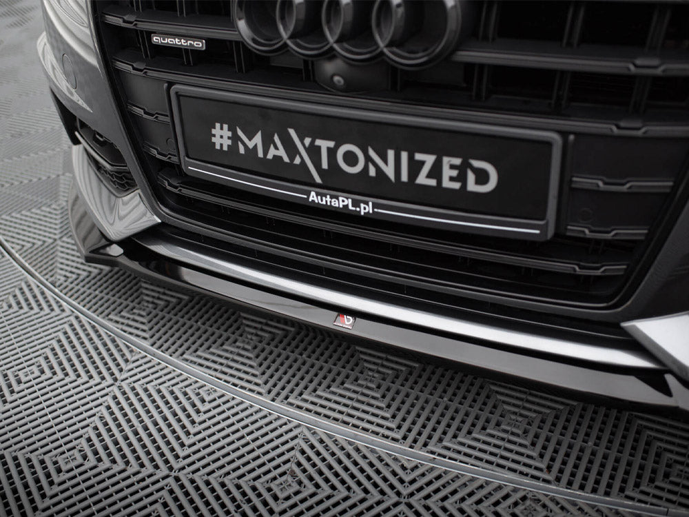 Maxton Design Front Splitter V.1 Audi A6 / A6 C7 S-Line / S6 C7 Facelift - AU-A6-C7F-SLINE-FD1G - Image 4
