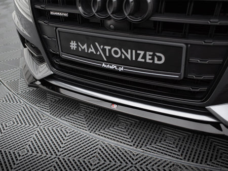 Maxton Design Front Splitter V.1 Audi A6 / A6 C7 S-Line / S6 C7 Facelift - AU-A6-C7F-SLINE-FD1G - Image 4