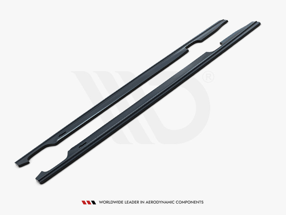 Maxton Design Side Skirts Diffusers Audi A6 / A6 C7 S-Line / S6 C7 Facelift - Carbon Look - AU-A6-C7F-SLINE-SD1C - Image 5