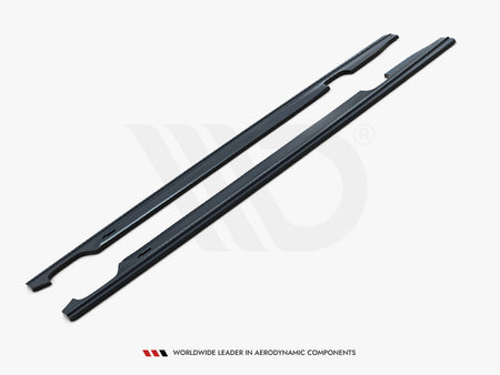 Maxton Design Side Skirts Diffusers Audi A6 / A6 C7 S-Line / S6 C7 Facelift - Carbon Look - AU-A6-C7F-SLINE-SD1C - Image 5