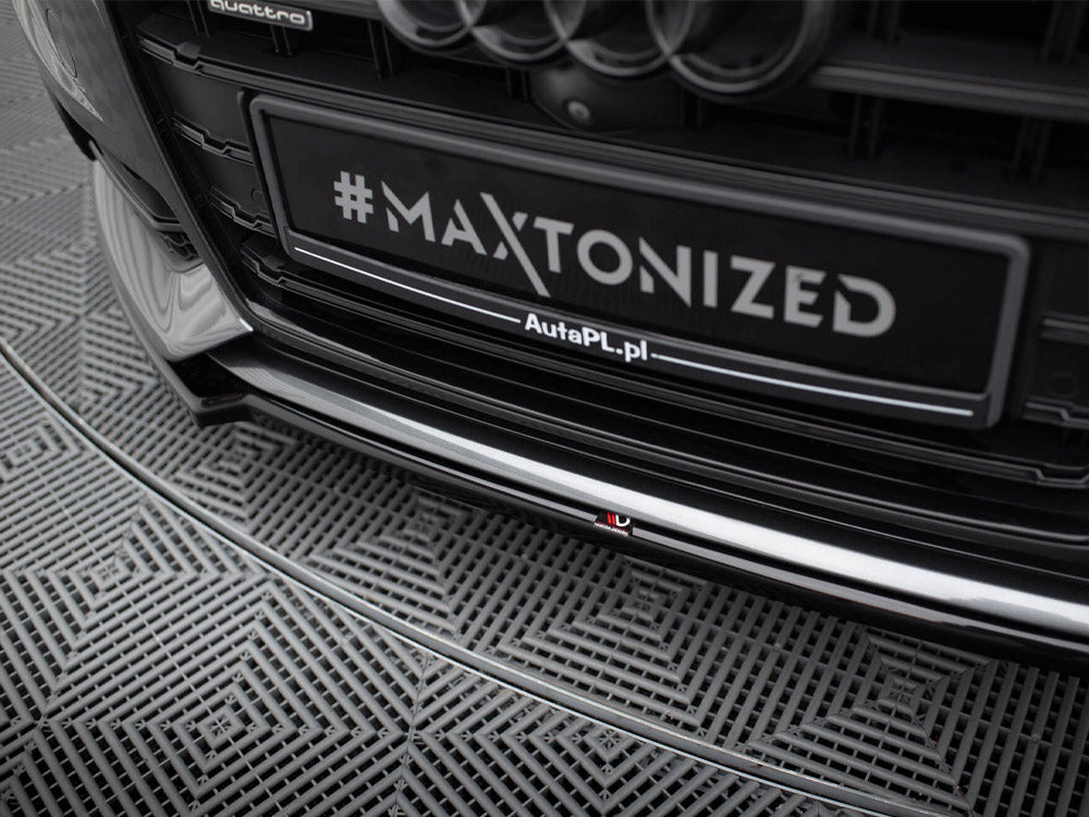 Maxton Design Front Splitter V.2 Audi A6 / A6 C7 S-Line / S6 C7 Facelift - AU-S6-C7F-FD1G - Image 4