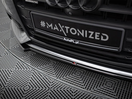 Maxton Design Front Splitter V.2 Audi A6 / A6 C7 S-Line / S6 C7 Facelift - AU-S6-C7F-FD1G - Image 4