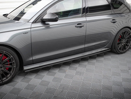 Maxton Design Side Skirts Diffusers Audi S6 / A6 S-Line / A6 C7 FL - AU-S6-C7F-SD1G - Image 3
