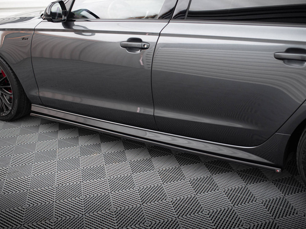 Maxton Design Side Skirts Diffusers Audi S6 / A6 S-Line / A6 C7 FL - AU-S6-C7F-SD1G - Image 4