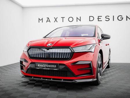 Maxton Design Front Splitter Skoda Enyaq Coupe iV - SK-EN-1-RS-C-FD1G - Image 2