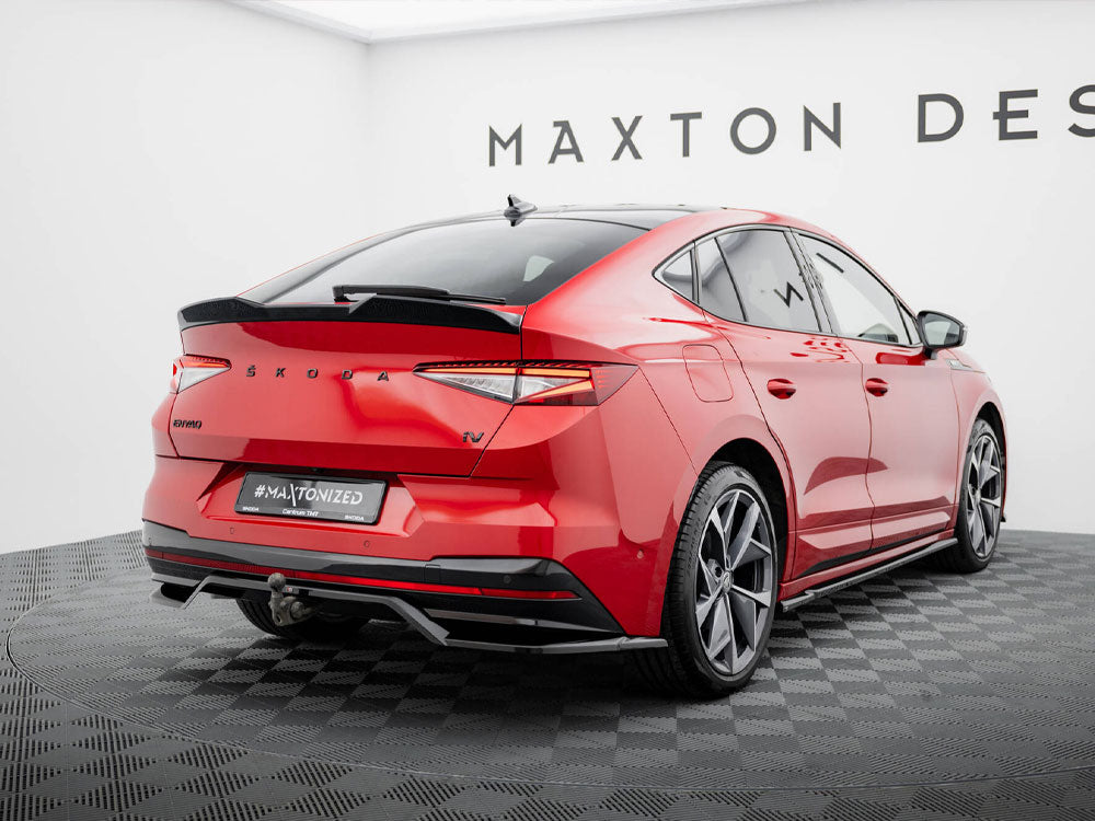 Maxton Design Rear Splitter (Vertical Bars) Skoda Enyaq Coupe iV - SK-EN-1-RS-C-RD1G+RD2G - Image 3