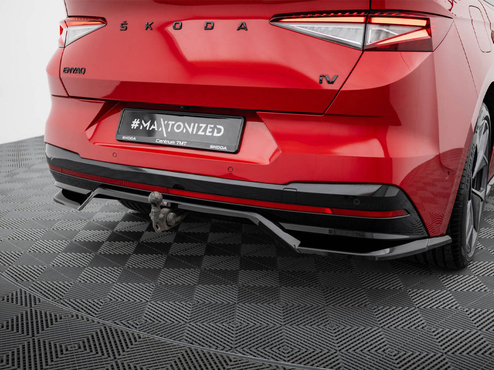 Maxton Design Rear Splitter (Vertical Bars) Skoda Enyaq Coupe iV - SK-EN-1-RS-C-RD1G+RD2G - Image 5