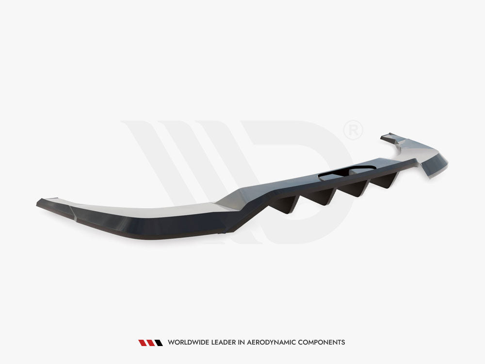 Maxton Design Rear Splitter (Vertical Bars) Skoda Enyaq Coupe iV - SK-EN-1-RS-C-RD1G+RD2G - Image 8
