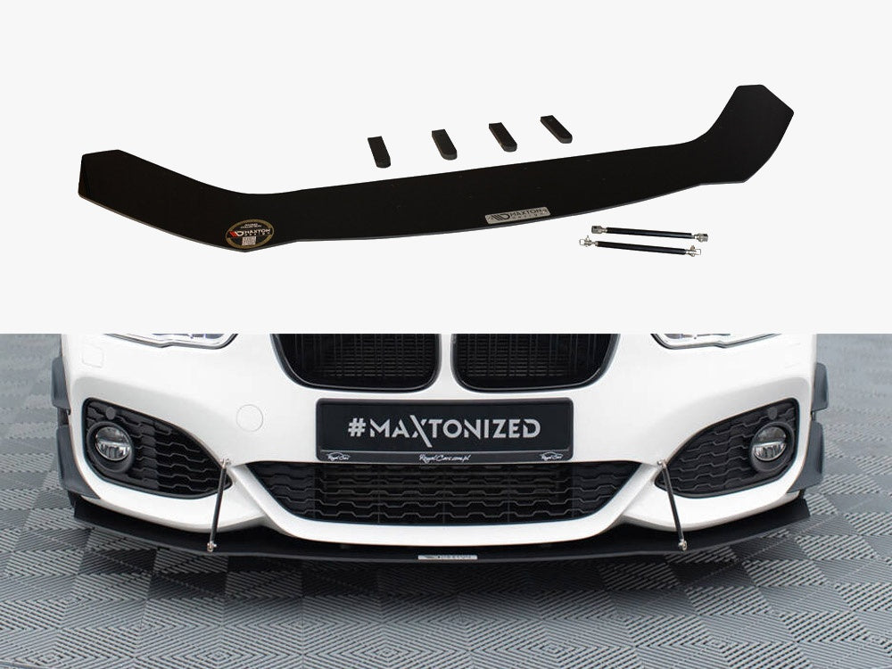 Maxton Design Front Racing Splitter V.1 BMW 1 F20 / F21 Facelift - BM-1-F20F-M-CNC-FD1A - Image 1