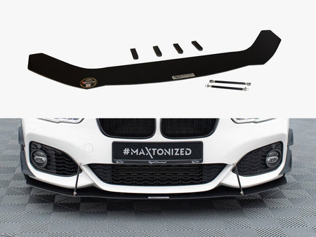 Maxton Design Front Racing Splitter V.1 BMW 1 F20 / F21 Facelift - BM-1-F20F-M-CNC-FD1A - Image 1