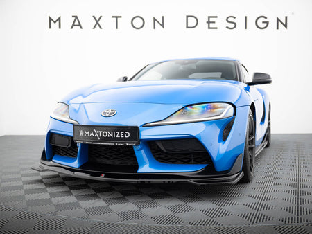 Maxton Design Front Splitter V.1 Toyota Supra Mk5 - TO-SU-5-FD1G - Image 2