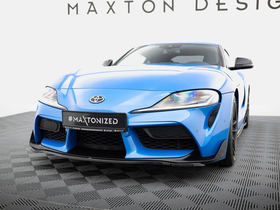 Maxton Design Front Splitter V.3 Toyota Supra Mk5 - TO-SU-5-FD3G - Image 1