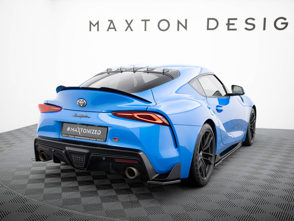 Maxton Design Rear Window Extension Toyota Supra Mk5 - Textured - TO-SU-5-H1T - Image 2