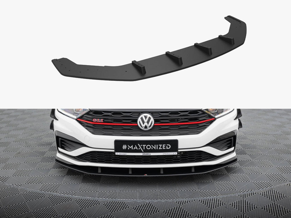 Maxton Design Street PRO Front Splitter Volkswagen Jetta GLI Mk7 - VWJE7GLICNC-FD1B - Image 1