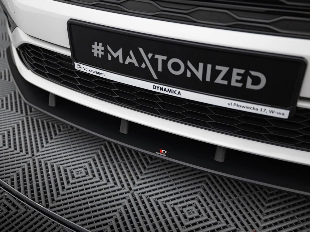 Maxton Design Street PRO Front Splitter Volkswagen Jetta GLI Mk7 - VWJE7GLICNC-FD1B - Image 5