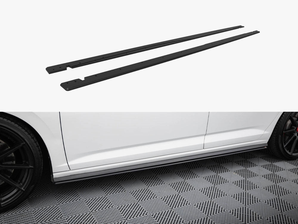 Maxton Design Street PRO Side Skirts Diffusers Volkswagen Jetta GLI Mk7 - VWJE7GLICNC-SD1B - Image 1