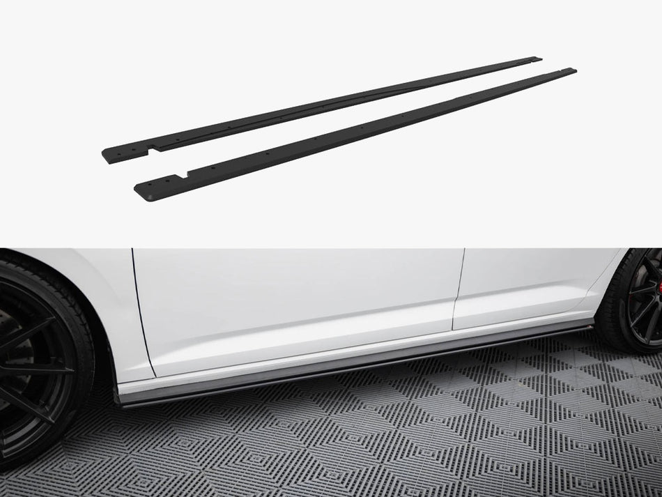 Maxton Design Street PRO Side Skirts Diffusers Volkswagen Jetta GLI Mk7 - VWJE7GLICNC-SD1B - Image 1