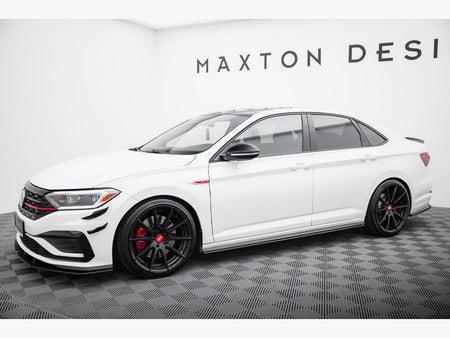 Maxton Design Street PRO Side Skirts Diffusers Volkswagen Jetta GLI Mk7 - VWJE7GLICNC-SD1B - Image 2