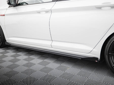 Maxton Design Street PRO Side Skirts Diffusers + Flaps Volkswagen Jetta GLI Mk7 - VWJE7GLICNC-SD1B+SRF1G - Image 4