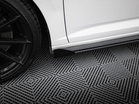 Maxton Design Street PRO Side Skirts Diffusers + Flaps Volkswagen Jetta GLI Mk7 - VWJE7GLICNC-SD1B+SRF1G - Image 6