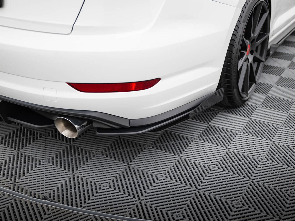 Maxton Design Street Pro Rear Side Splitters + Flaps Volkswagen Jetta GLI Mk7 - VWJE7GLICNC-RSD1B+RSF1G - Image 3