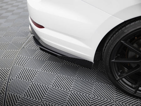 Maxton Design Street Pro Rear Side Splitters + Flaps Volkswagen Jetta GLI Mk7 - VWJE7GLICNC-RSD1B+RSF1G - Image 4