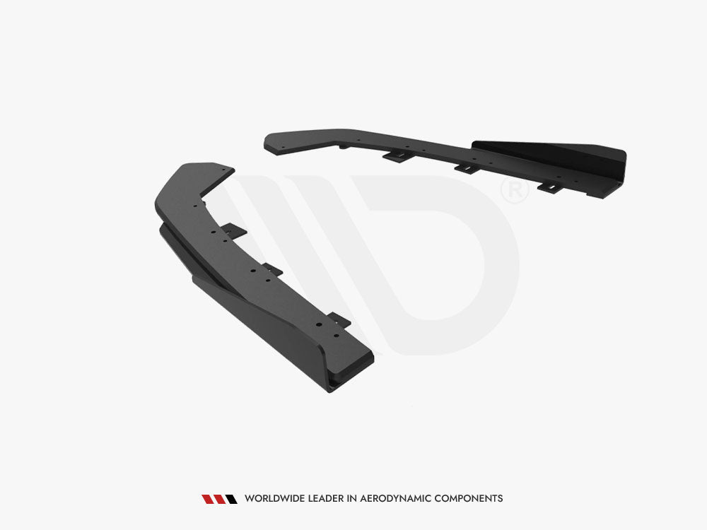 Street Pro Rear Side Splitters + Flaps Volkswagen Jetta GLI Mk7