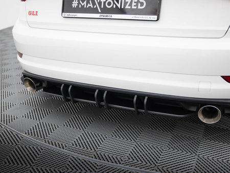 Maxton Design Street PRO Rear Diffuser Volkswagen Jetta GLI Mk7 - VWJE7GLICNC-RS1B - Image 3