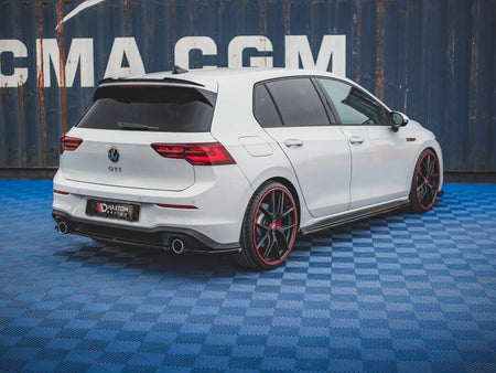 Maxton Design Rear Side Splitters V.1 Volkswagen Golf GTI / GTE / GTD Mk8 - VW-GO-8-GTI-RSD1G - Image 2
