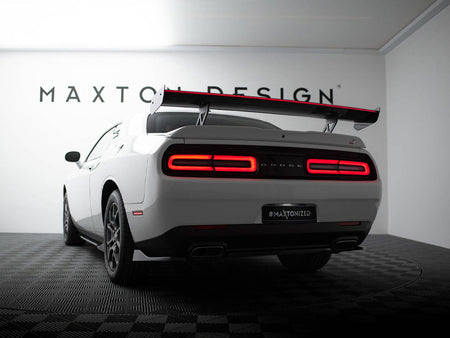 Carbon Spoiler + LED Dodge Challenger Mk3