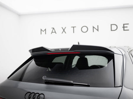 Maxton Design Carbon Fiber Tailgate Spoiler Audi RS3 / S3 / A3 S-Line Sportback 8Y - CF-AU-RS3-8Y-SB-H1-245-P - Image 4