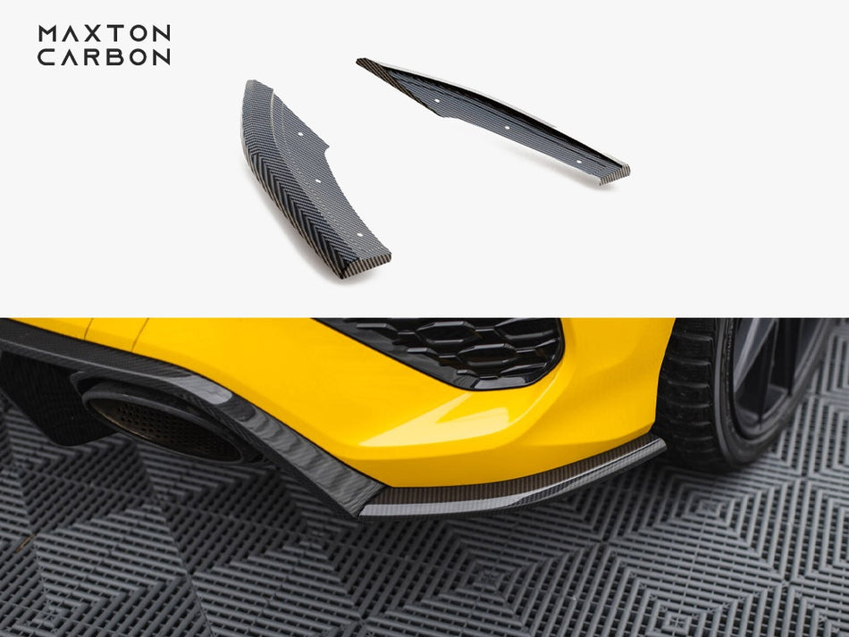 Maxton Design Carbon Fiber Rear Side Splitters Audi RS3 Sportback 8Y - CF-AU-RS3-8Y-SB-RSD1-245-P - Image 1