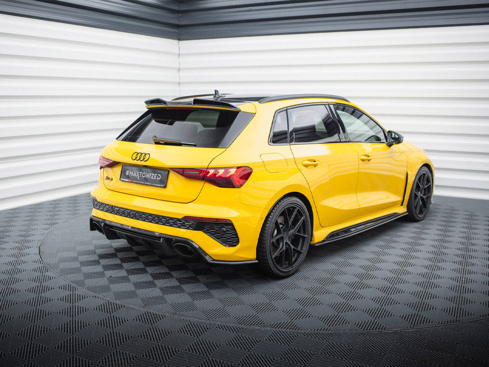 Maxton Design Carbon Fiber Rear Side Splitters Audi RS3 Sportback 8Y - CF-AU-RS3-8Y-SB-RSD1-245-P - Image 2