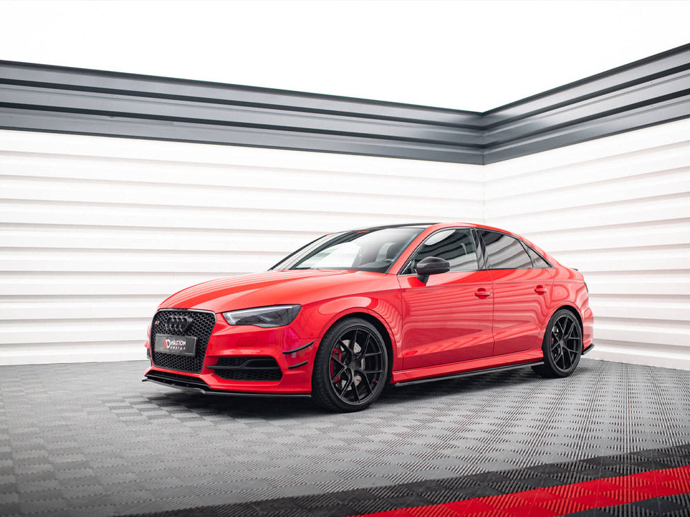 Side Skirts Diffusers V.1 Audi S3 / A3 S-Line 8V / 8V FL Sedan (2013-2020)