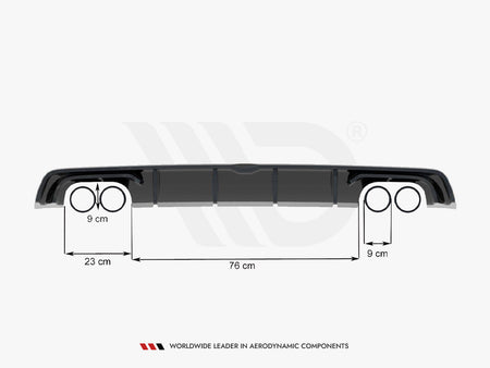 Maxton Design Rear Valance Audi S3 Sedan 8V (2013-2016) - AU-S3-3-S-RS1G - Image 6