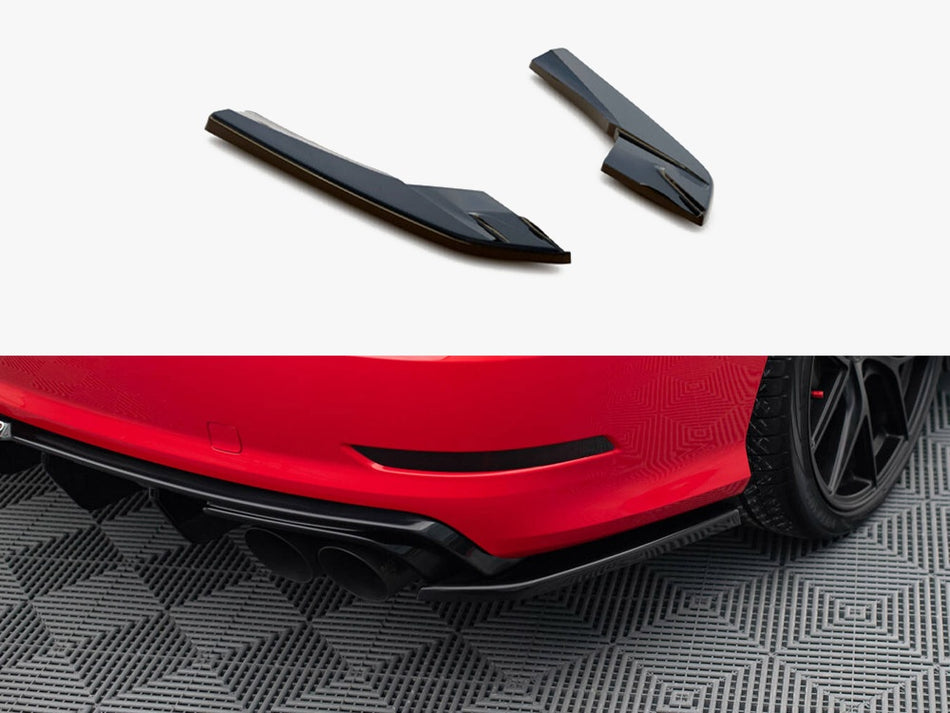 Maxton Design Rear Side Splitters Audi S3 Sedan 8V (2013-2016) - AU-S3-3-S-RSD1G - Image 1