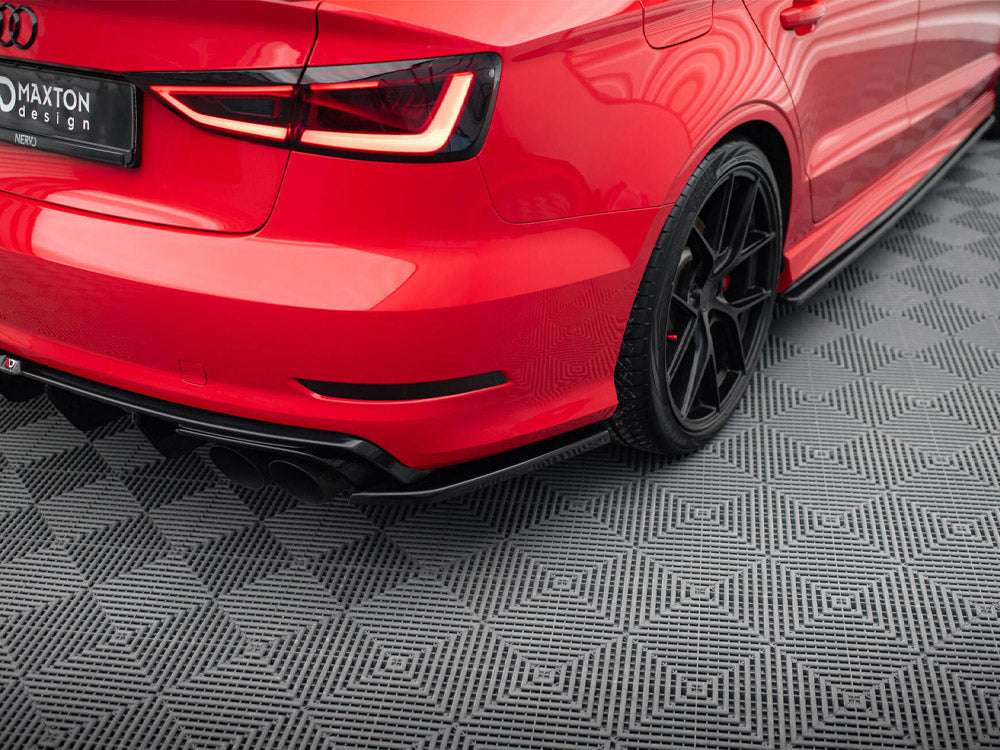 Rear Side Splitters Audi S3 Sedan 8V (2013-2016)