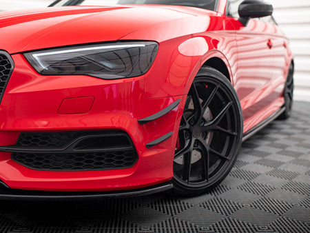 Front Bumper Wings (Canards) Audi S3 / A3 S-Line 8V Sedan / Cabrio