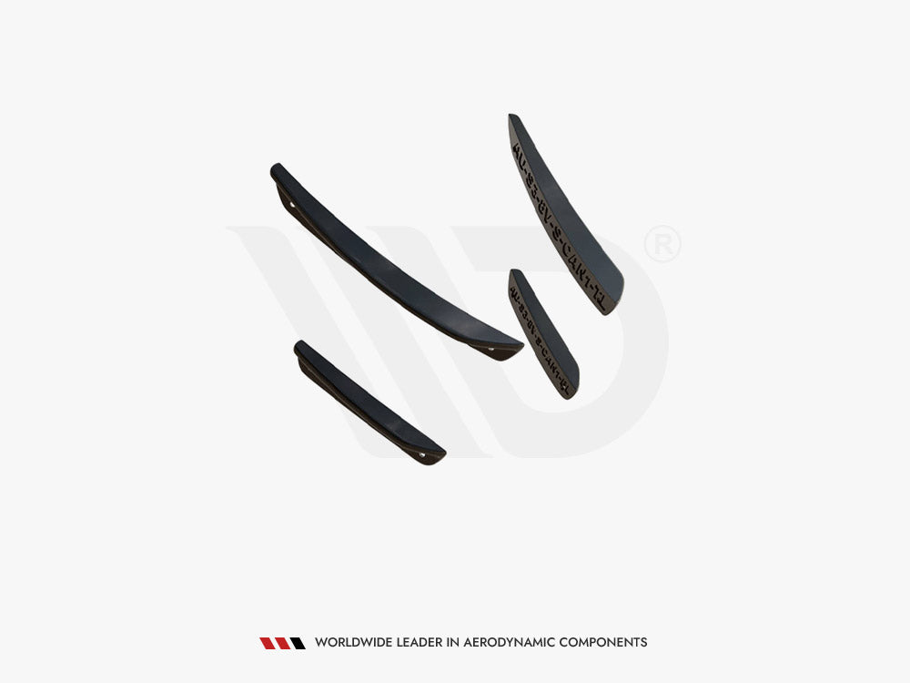 Front Bumper Wings (Canards) Audi S3 / A3 S-Line 8V Sedan / Cabrio