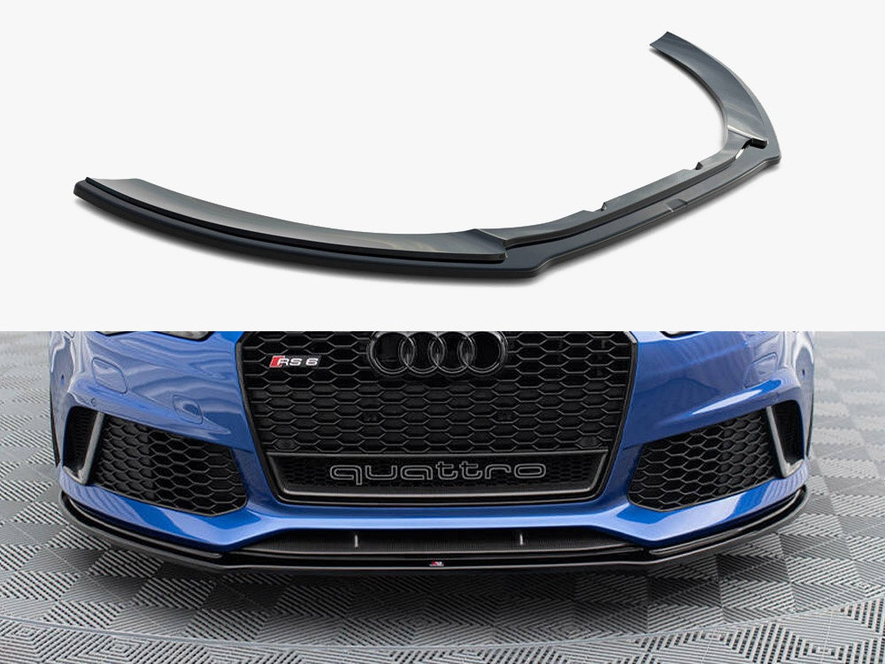 Maxton Design Front Splitter V.1 Audi RS6 C7 - AU-RS6-C7-FD1G - Image 1