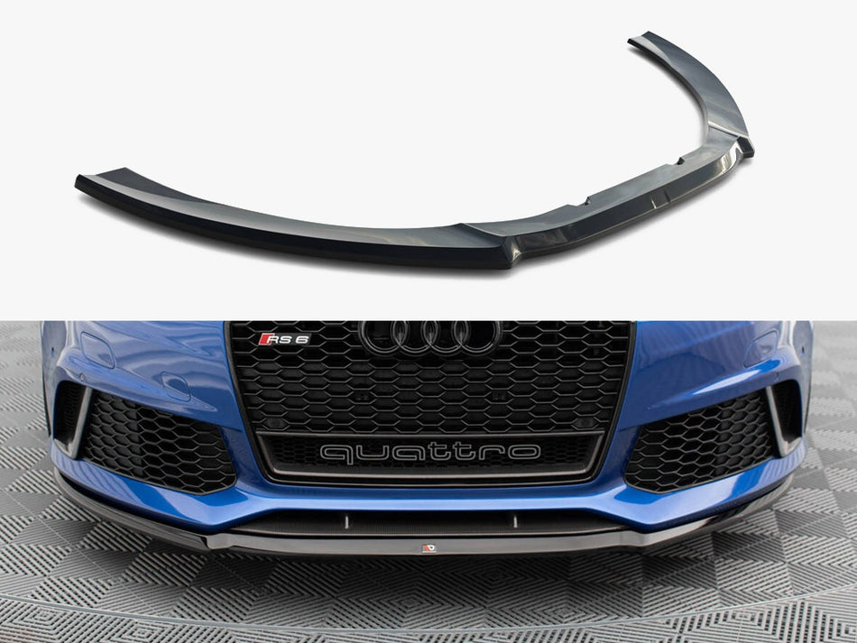 Maxton Design Front Splitter V.2 Audi RS6 C7