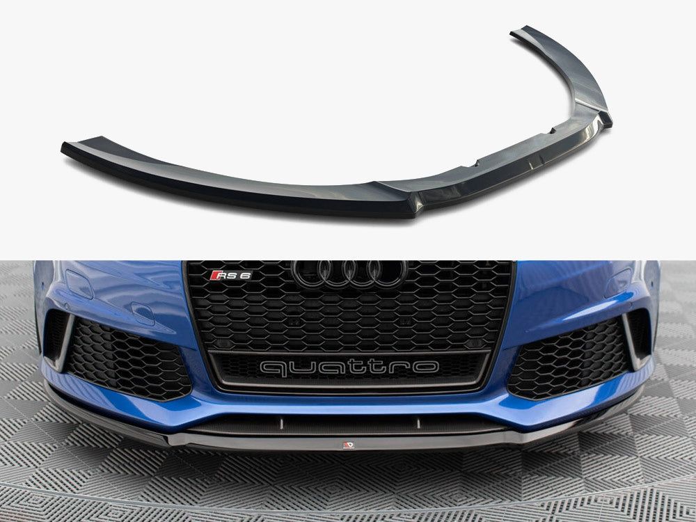Maxton Design Front Splitter V.2 Audi RS6 C7 - AU-RS6-C7-FD2G - Image 1